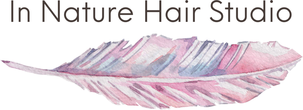 In Nature Hair Studio Logo XL